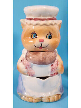 Giftco Kittycat Small Sugar Bowl and Creamer Set 1990